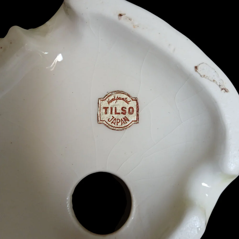 Vintage‎ Elegant Porcelain Figurine with Pastel Accents